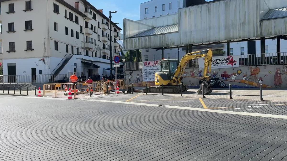 Bulandegiko irisgarritasun planaren bigarren faseko lanak martxan
