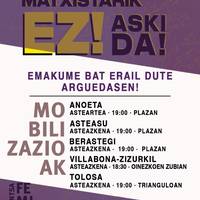 Emakume bat erail dute Arguedasen