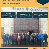 Bodega Heras Cordonera irteera