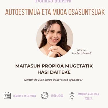 Autoestimua eta muga osasuntsuak