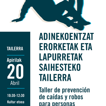 Adinekoentzat erorketak eta lapurretak sahiesteko tailerra