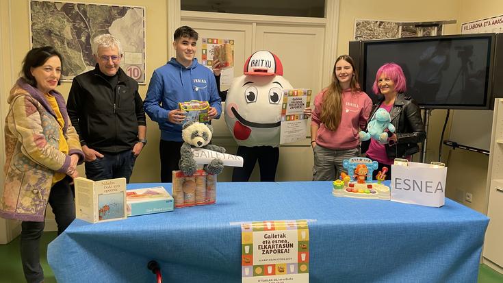 Irrika Aisialdi Elkarteak eta Amasa-Villabonako Elkartasun Sareak azoka solidarioa egingo dute larunbatean