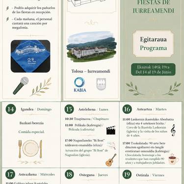 Iurreamendi egoitzako festak
