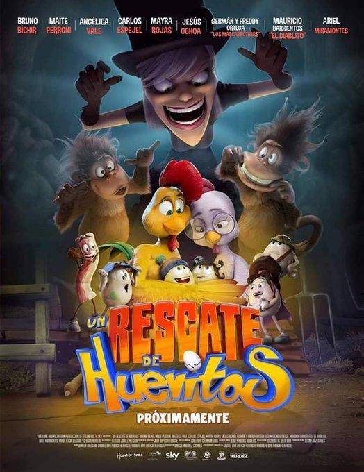 Rescate en África. Una película de huevos