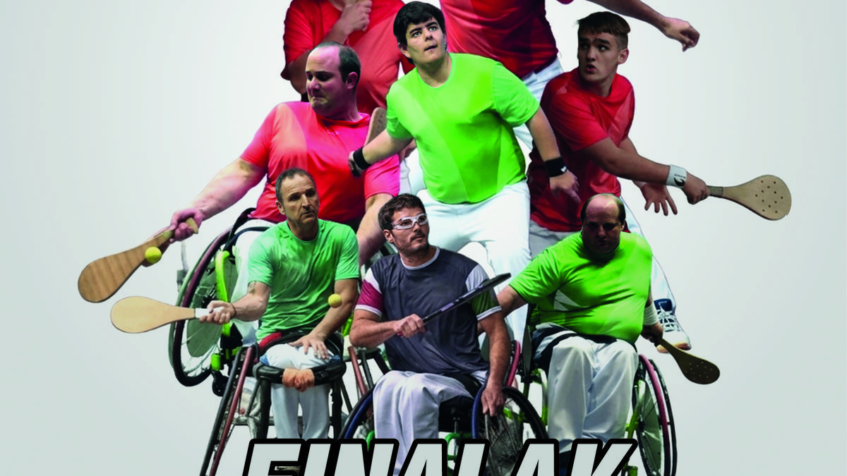 Gipuzkoako Euskal Pilota Egokituko XVI. Txapelketako binakako finalen emankizuna