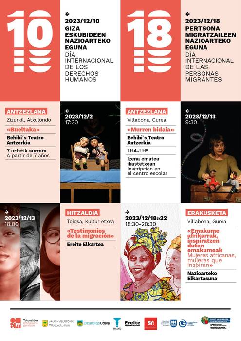 Hitzaldia: "Testimonios de la migración"