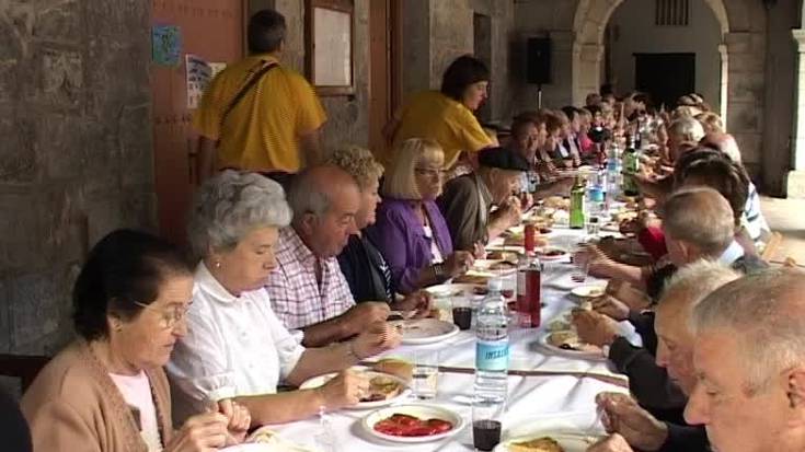 Hamaiketako berezia Alegiako jaietan