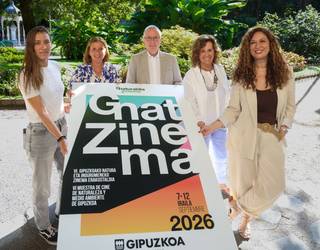 Tolosak Gnat Zinema itxiko du Doñanari eta klima-krisiari buruzko bi proposamenekin