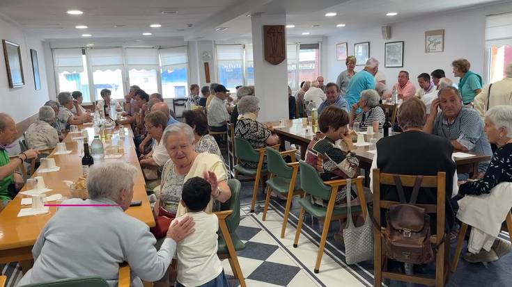Urteroko legez erretiratuen hamaiketakoa ospatu dute Ibarran