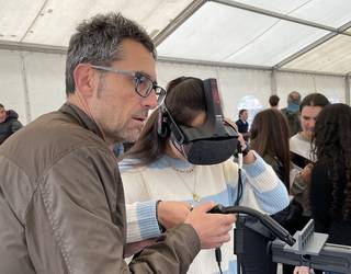 Eskualdeko bost ikastetxeen artean antolatu da lanbide heziketa azoka