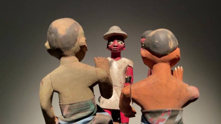 "Gelede Maskarak" erakusketa jarri dute Topic-en