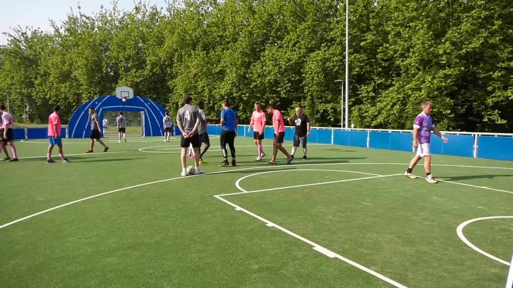 Ikaztegietako Lauko Futbol Txapelketa ospatu du Kutturru KE-k