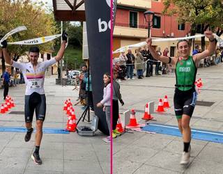 Iker Eskibel eta Maddi Olaetxea azkarrenak