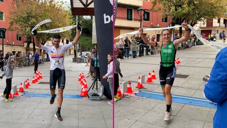 Iker Eskibel eta Maddi Olaetxea azkarrenak