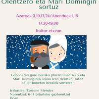 Olentzero eta Mari Domingi tailerra
