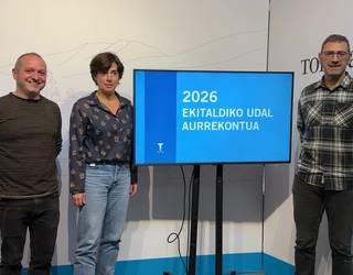 42,7 milioi euroko aurrekontua aurkeztu du Tolosako Udalak 2026rako