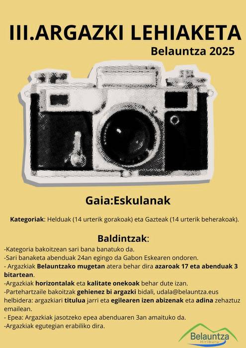 Belauntzako II. argazki lehiaketa