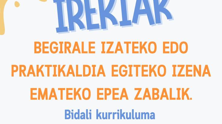 Zabalik da Alegiako udaleku irekietan begirale izateko edo praktikak egiteko eskaera epea