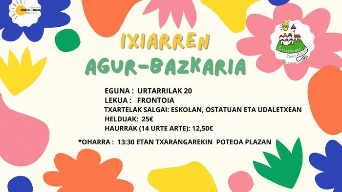 Ixiarren agur-bazkaria