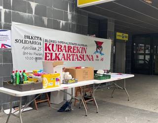 Kubarako bilketa solidarioa egin dute