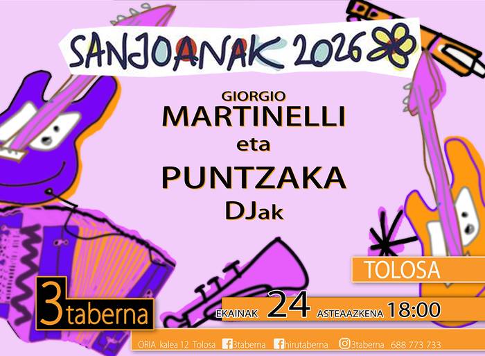 Giorgio Martinelli eta Puntzaka DJak