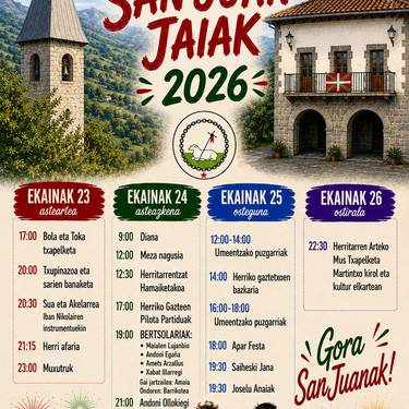 Belauntzako San Joan jaiak 2026