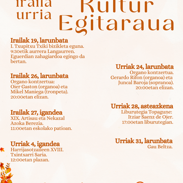 Alegiako kultur egitaraua