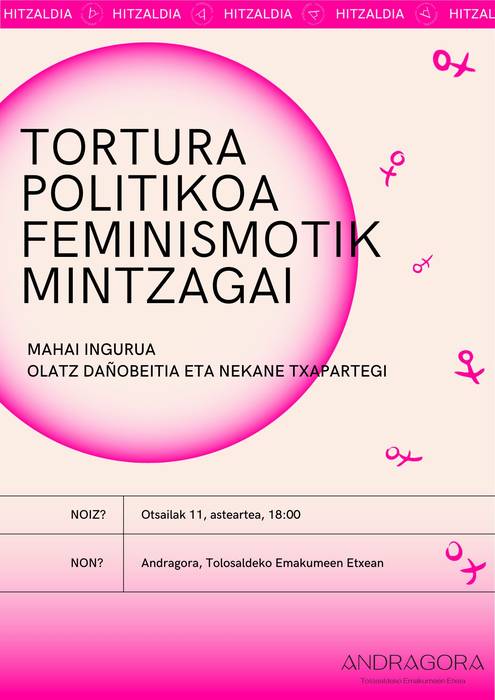 Tortura politikoa feminismotik mintzagai