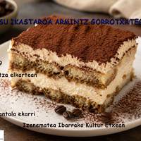 Tiramisu ikastaroa Armintz Gorrotxategirekin