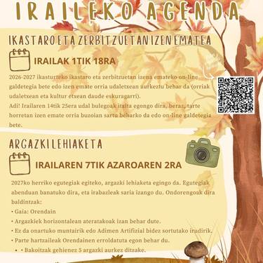 Ikastaro eta zerbitzuetan izen-ematea