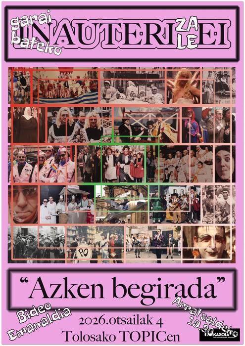 Garai bateko inauterizaleei "Azken begirada"