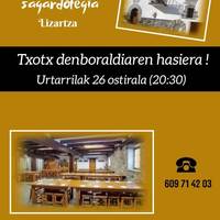 Txotx denboraldiaren hasiera