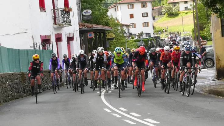 Itzulia Women lasterketa Bidania-Goiaztik pasa da