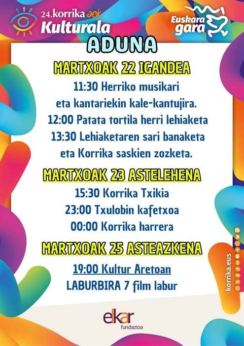 Adunako Korrika kulturala