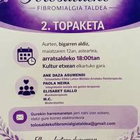 Tolosaldeko Fibromialgia Taldea - 2. Topaketa