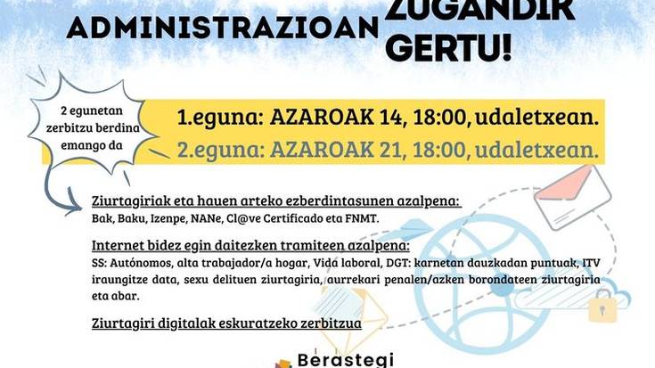 Administrazioan zugandik gertu