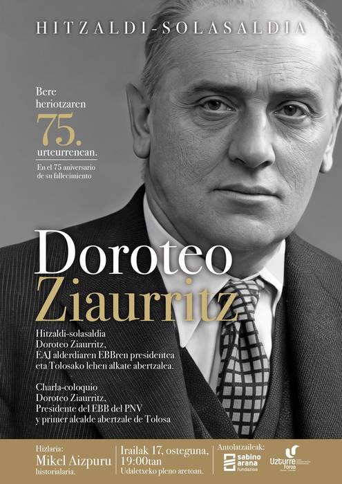 Doroteo Ziaurritz hitzaldi solasaldia