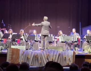 Isidro Larrañaga Akordeoi Orkestrak, Galiziako "Musica no Camiño" jaialdian parte hartu du