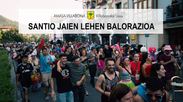 Santio jaiak: Udalaren lehen balorazioa