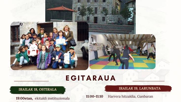 Barnetegiaren 50. urteurrena ospatzeko ekitaldiak