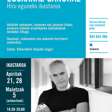 Xabier Euzkitze - Euskaraz ganoraz (hiru eguneko ikastaroa)