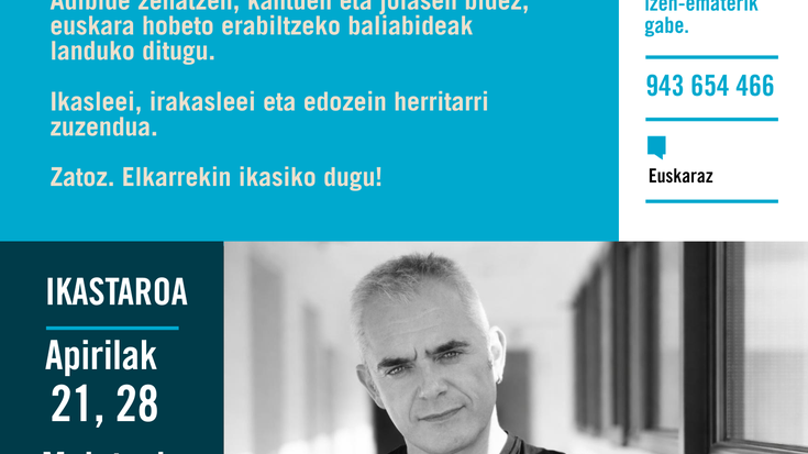 Xabier Euzkitze - Euskaraz ganoraz (hiru eguneko ikastaroa)
