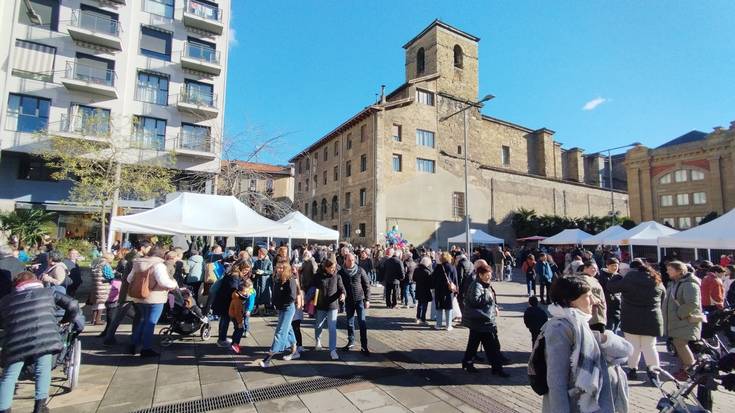 Tolosako Gabonetako azoka bereziaren irudiak