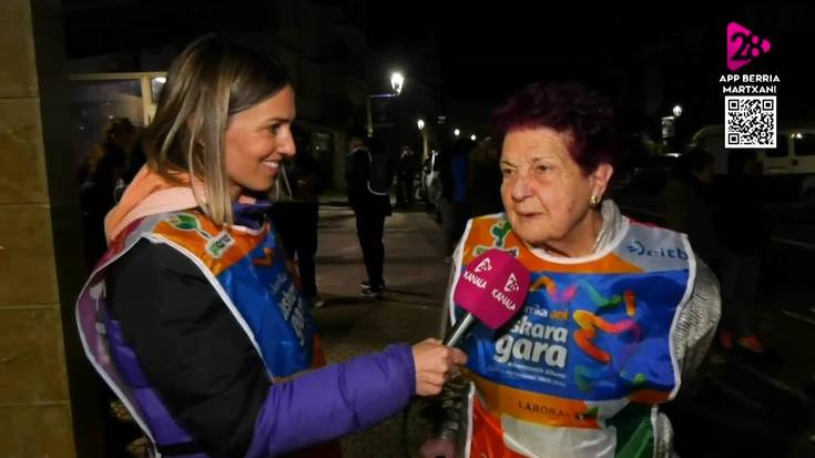 Zenbat aldiz eraman du Korrikako lekukoa Marimi Ugaldek?