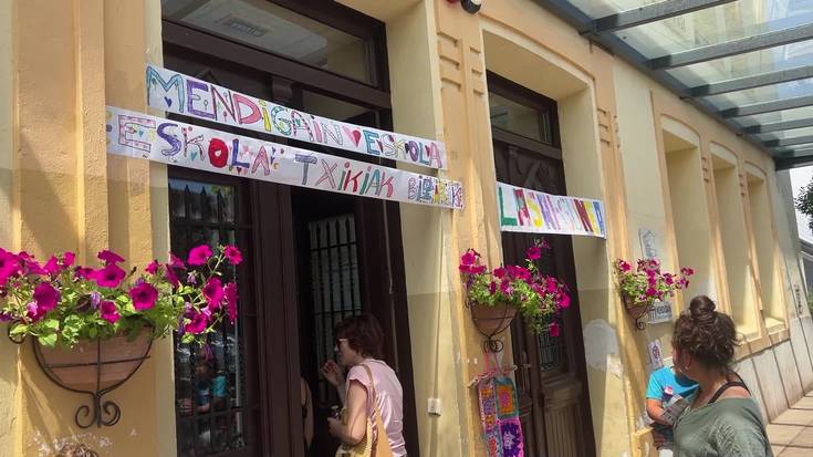 Zizurkilgo Eskola Txikien festa iruditan