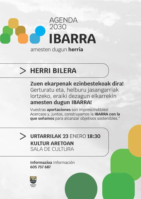 Herri bilera: Agenda 2030