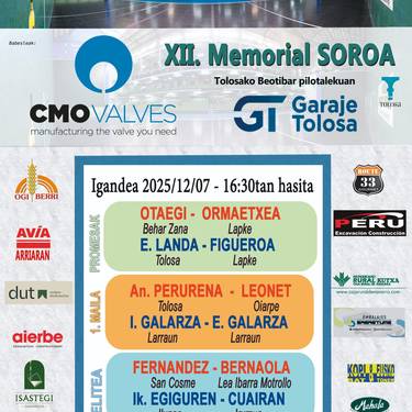 XII. Soroa Memoriala