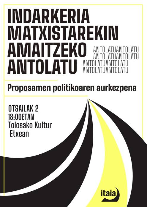 Indarkeria matxistarekin amaitzeko antolatu