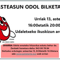 Odol bilketa Asteasun