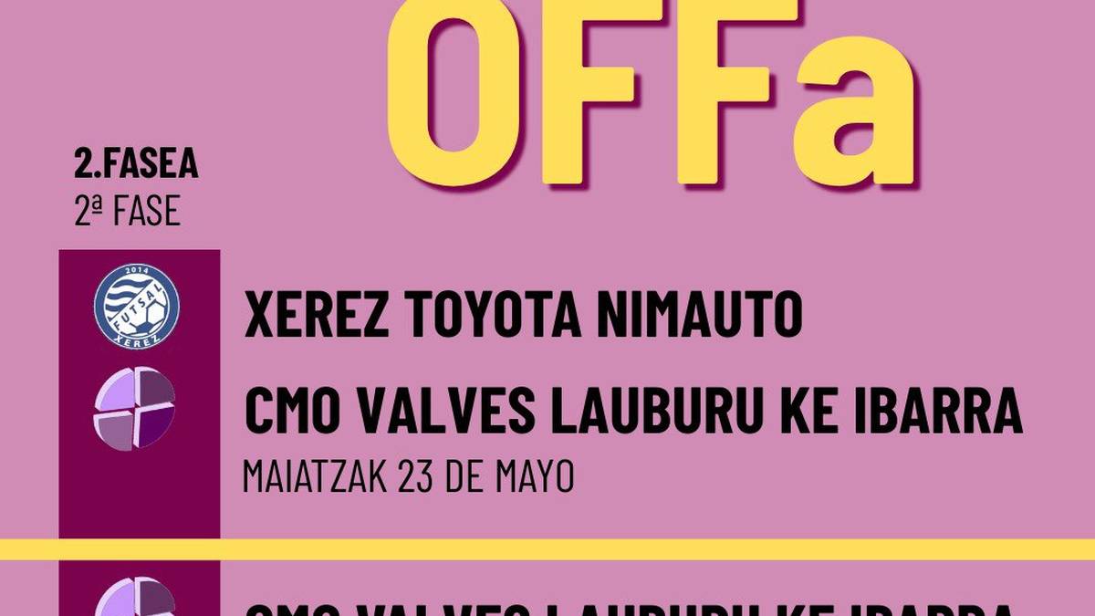 Xerez Toyota  Nimautoren aurka jokatuko du Lauburuk play off-a